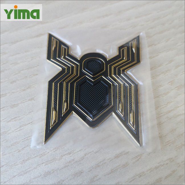 Custom LOGO soft iron on 3D PVC TPU patch badge embossing clothing label