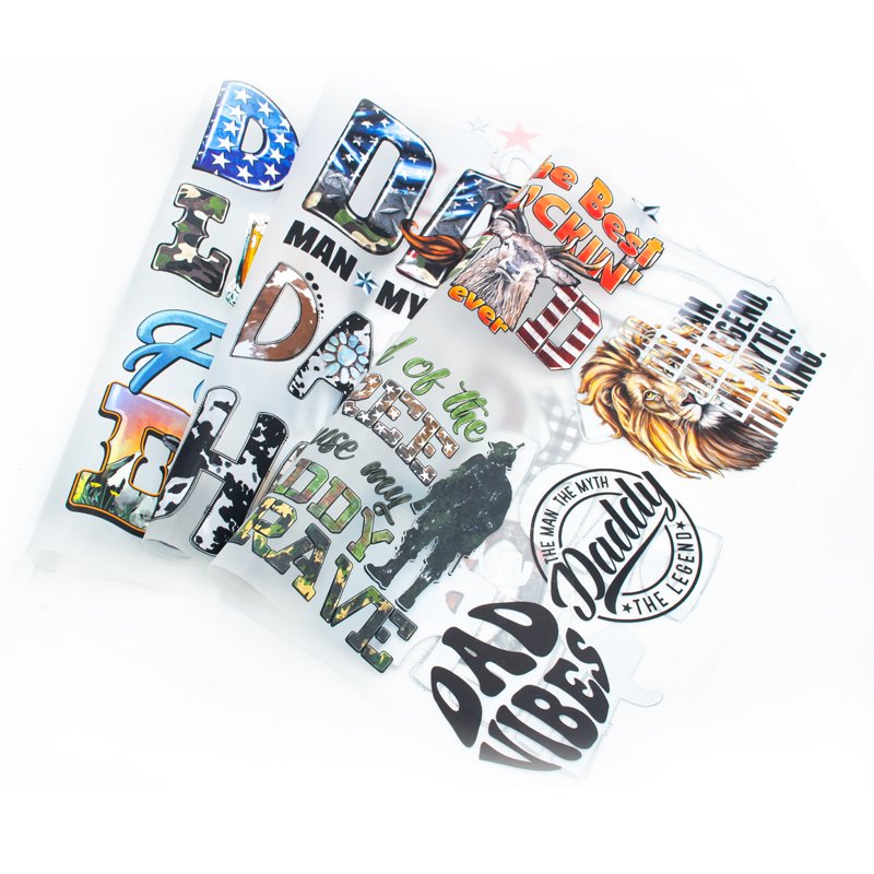 ready to heat press iron on vinyl sticker custom sports designs plastisol screen dtf print heat transfers logo for t shirts