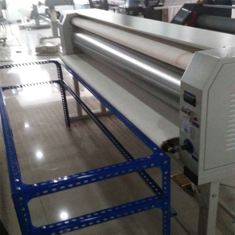Audley adl 1800 cylinder automatic heat transfer press printing machine 1.7m width roll to roll model