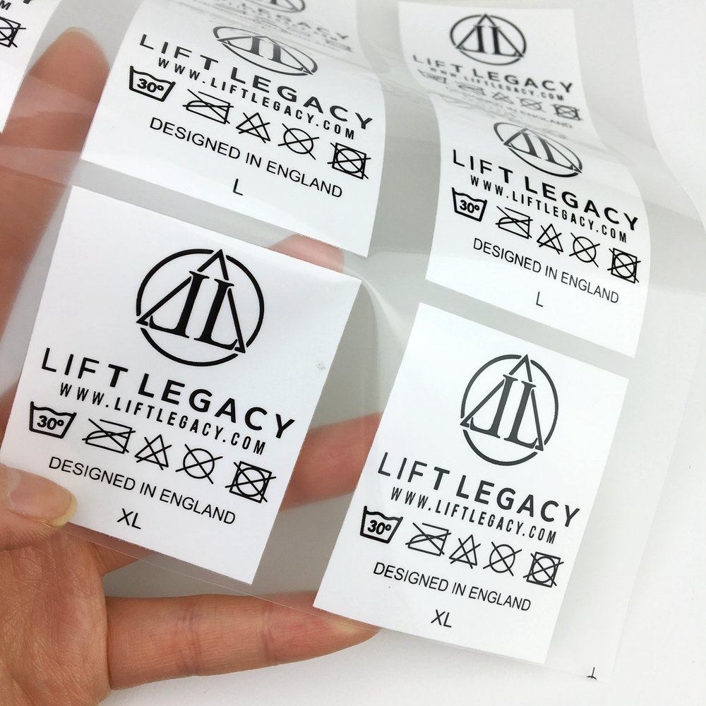 High silk screen transfer printing your own logo heat transfer for Garment / Underwear