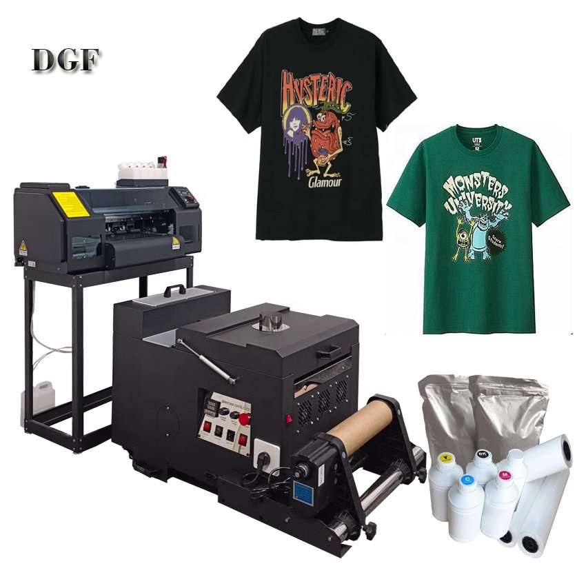 Logo Diy Xp 600 Dtf Printer A3 Inkjet T-Shirt Heat Transfer Printing Machine Pet Film A3 Dtf Printer