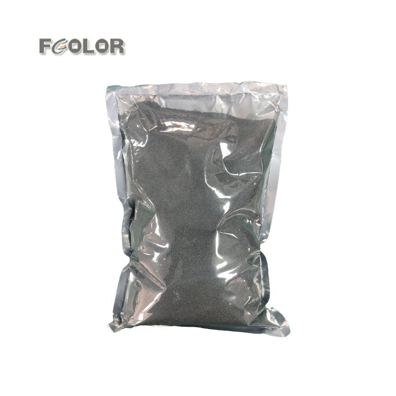 Middle Size DTF Black White Hot Melt Adhesive Powder for Dark Light T-shirt Heat Transfer Printing