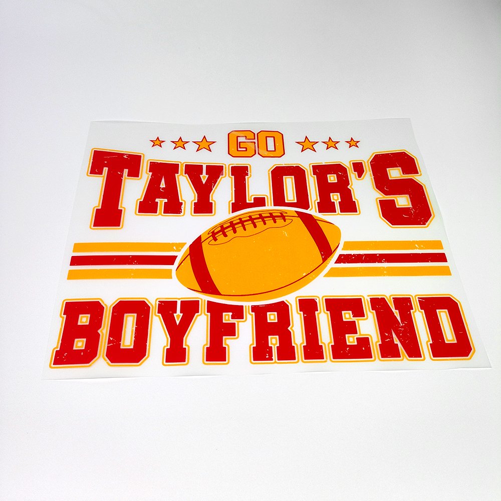 High quality Dtf Heat Transfers kc chiefs ready To Press Tshirts Decals nfl dtf heat Press Transfer Printing For Garments