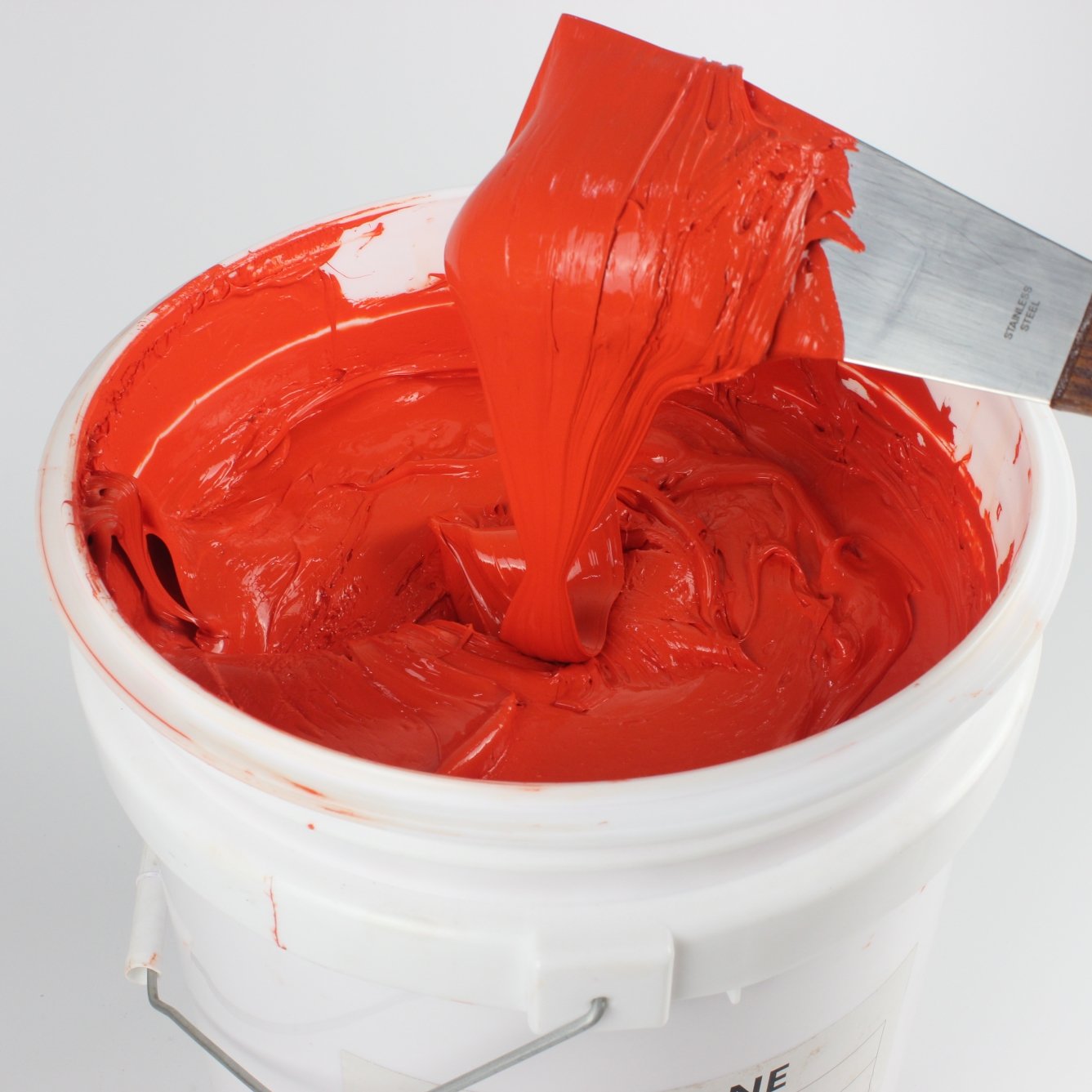 High density liquid silicone ink for textile cloth logo embossing effect screen Printing/transfer Printing