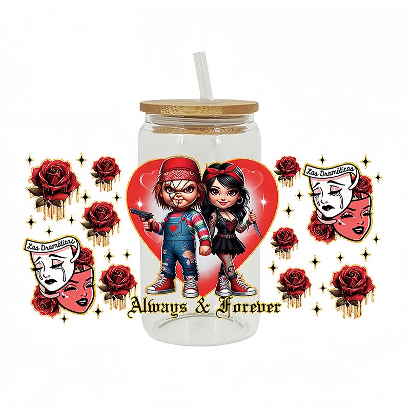 wholesale custom adhesives label dtf sticker pen wraps transfer print packaging labels uv dtf cup wrap transfers