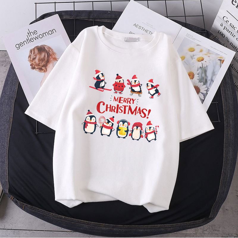 Wholesale Christmas Tag Heat Transfer Printing Sticker Custom Printing Transfer Sticker For T-shirt