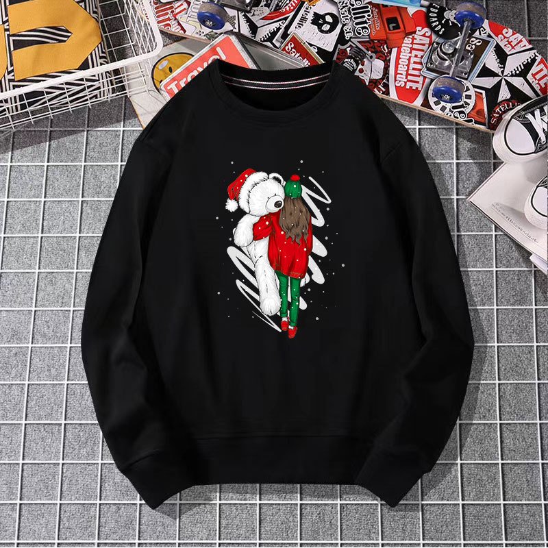 Wholesale Christmas Tag Heat Transfer Printing Sticker Custom Printing Transfer Sticker For T-shirt