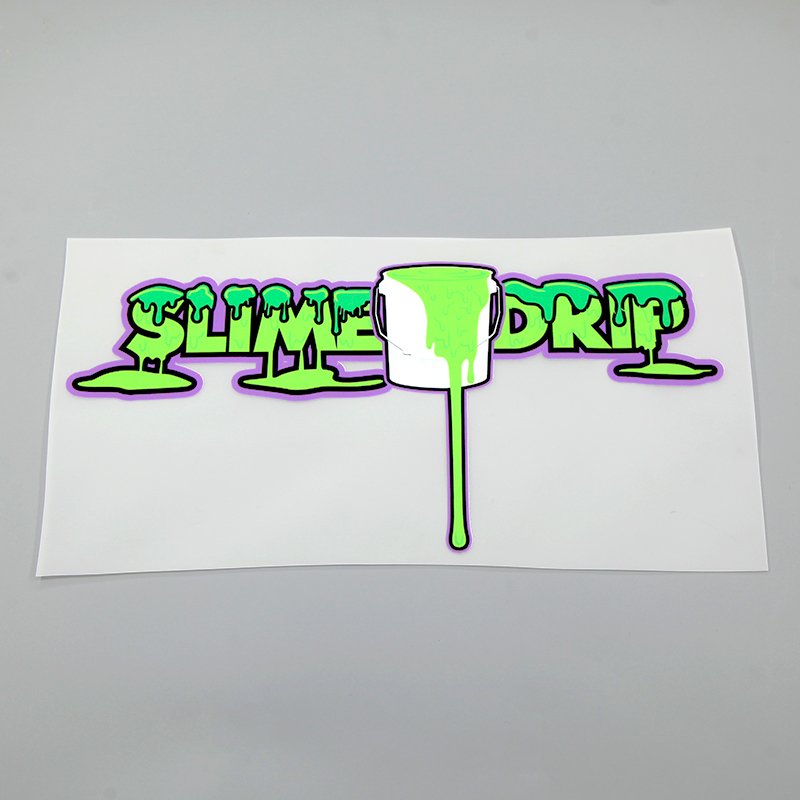 Custom Clothing Label Christmas Designs Logo Iron On t-Shirt Heat Transfer Sticker Plastisol DTF Transher Patch