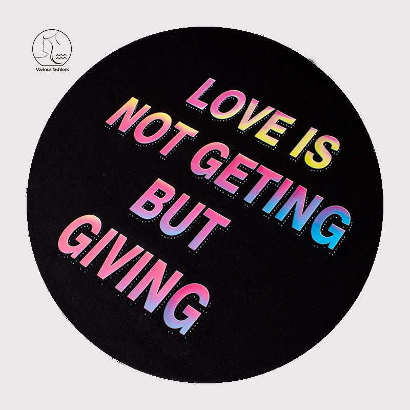 YunShang 2022 New Fashion Silicone Heat Transfer Custom Logo 3D Heat Transfer Printing For Clothes Thick Heat Transfer Vinyl