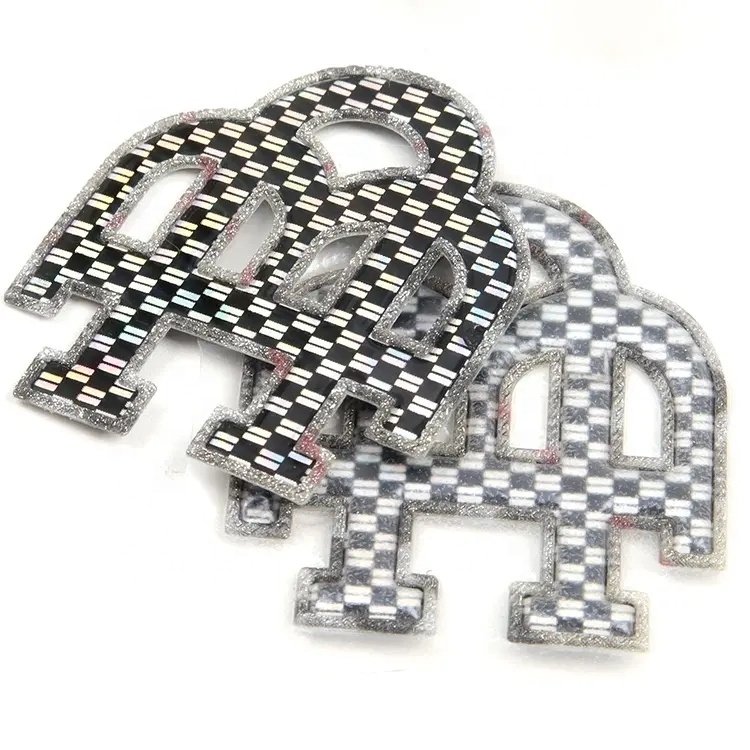 Symphony Patches Factory Design Custom 3D Embossed Logo Clothing TPU Heat Transfer Printing Labels with Iron on