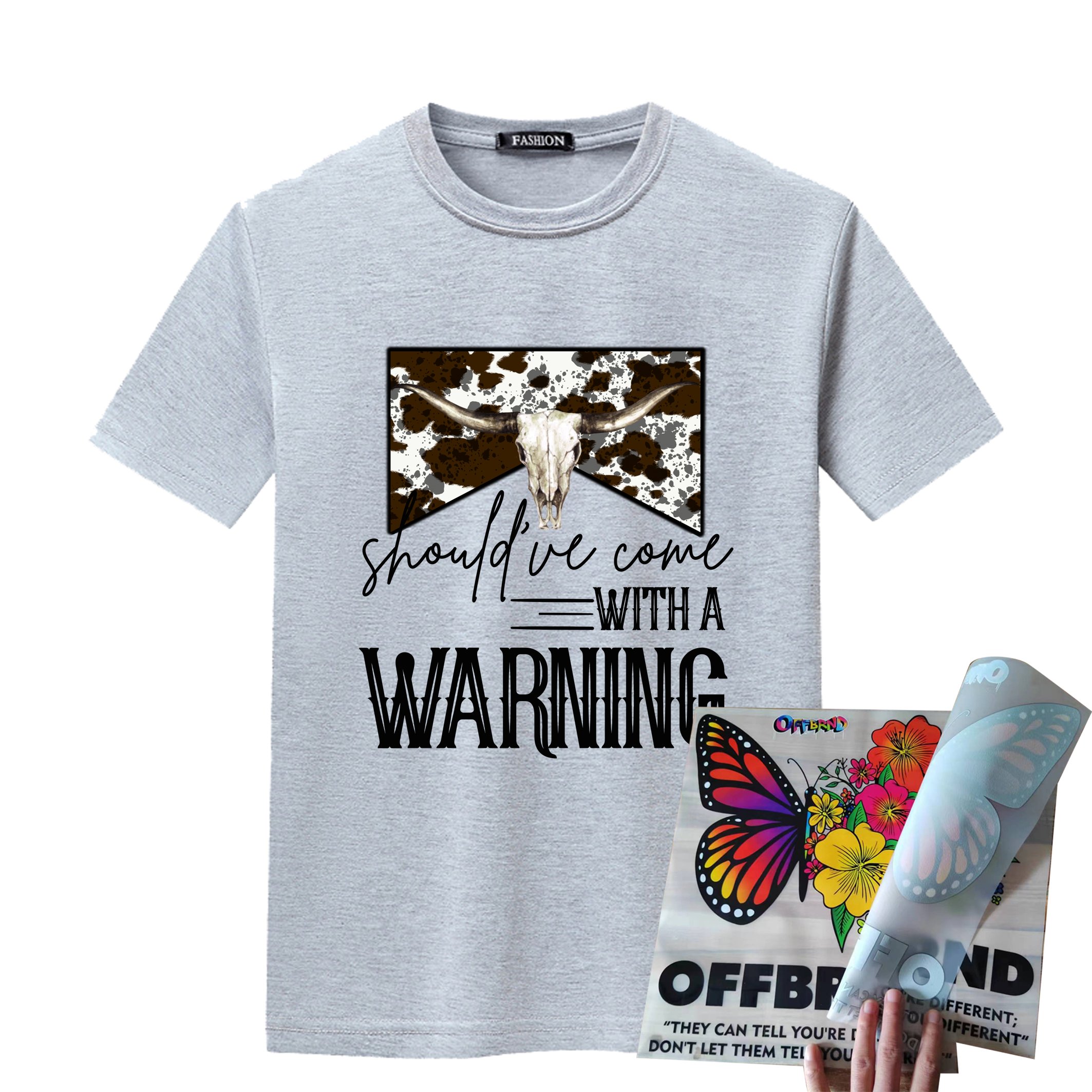 Autumn customized design a1 dtf printing film for tshirt transfer printing