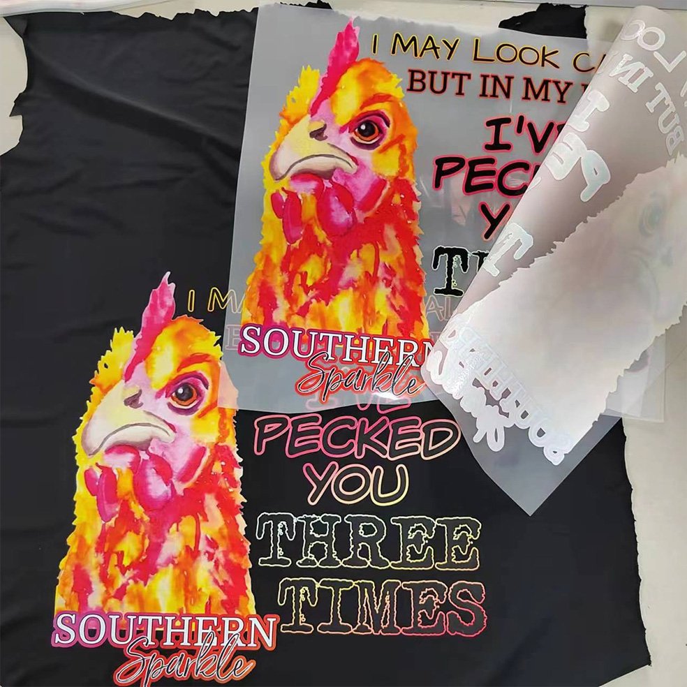 Autumn customized design a1 dtf printing film for tshirt transfer printing