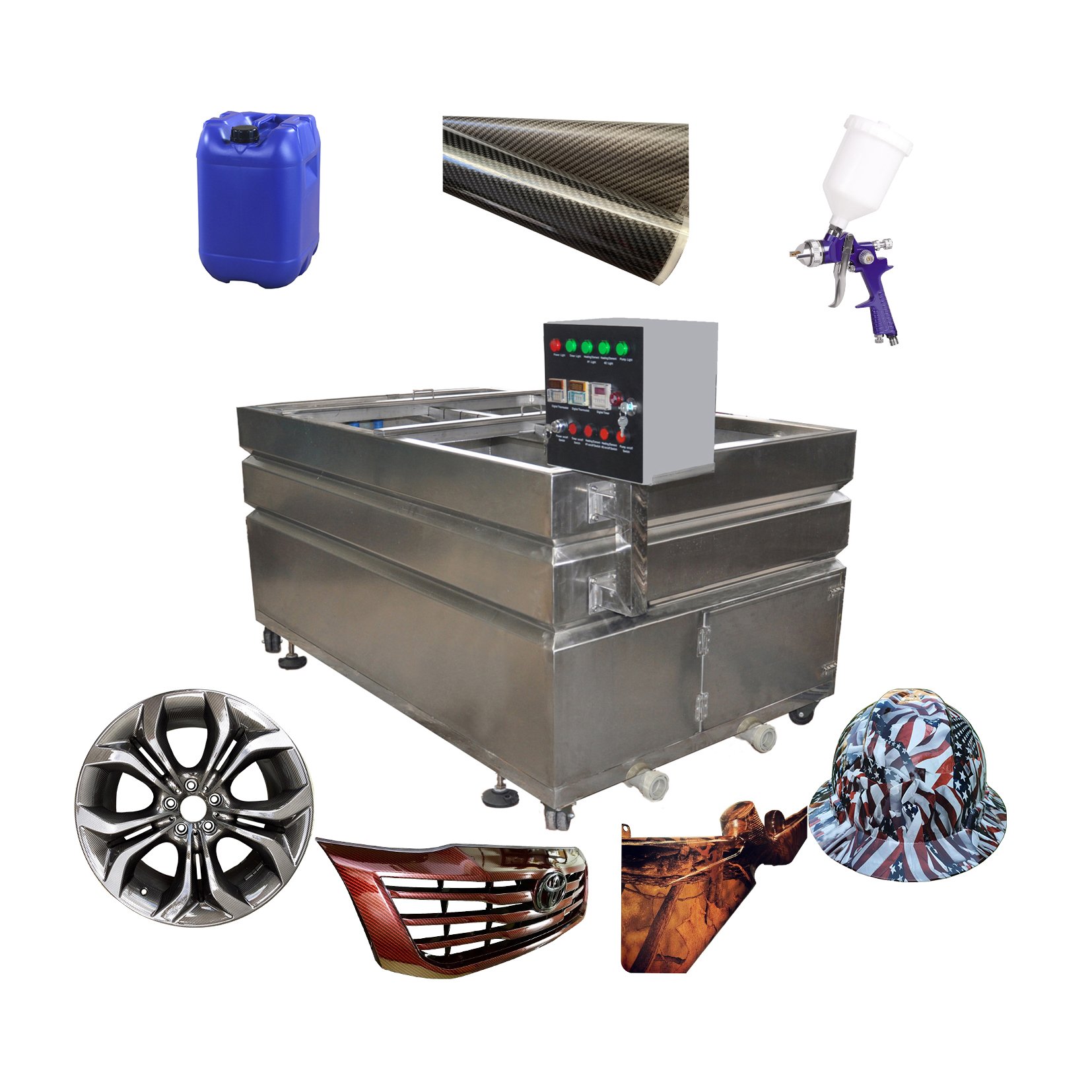 GookiiTech WTP Liquid Print Hydrodipping Systems Hydrographics Hydro Dipping Equipment Tank Water Transfer Printing Machine