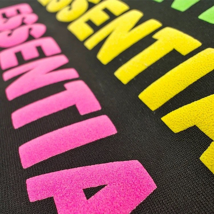 Wholesale Custom 3D Stereo Effect Puff Heat Transfer Printing Vinyl for T-Shirts and Clothing DTF Puff Transfers