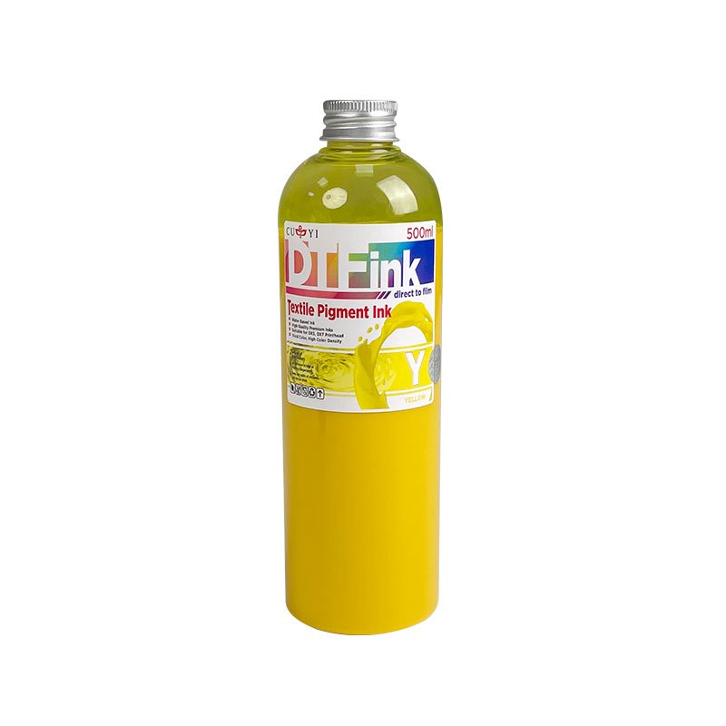 CUYI DTF ink 500ml Wholesale Price white ink Direct to Film PET white ink heat transfer for L800 xp600 3200