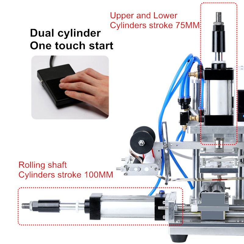 High quality sales machinery manufacturers automation machinery cosmetics packaging box pattern and logo printing