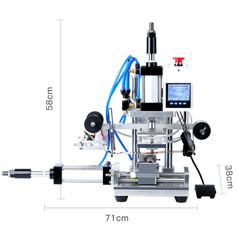 High quality sales machinery manufacturers automation machinery cosmetics packaging box pattern and logo printing