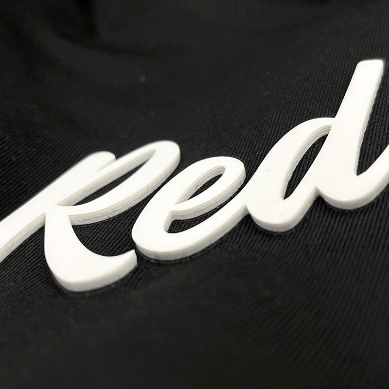 Custom Iron On Patches Hot Press Rubber Sticker T-Shirt 3D Heat Transfer Printing Garment Label Silicone Logo For Fabric