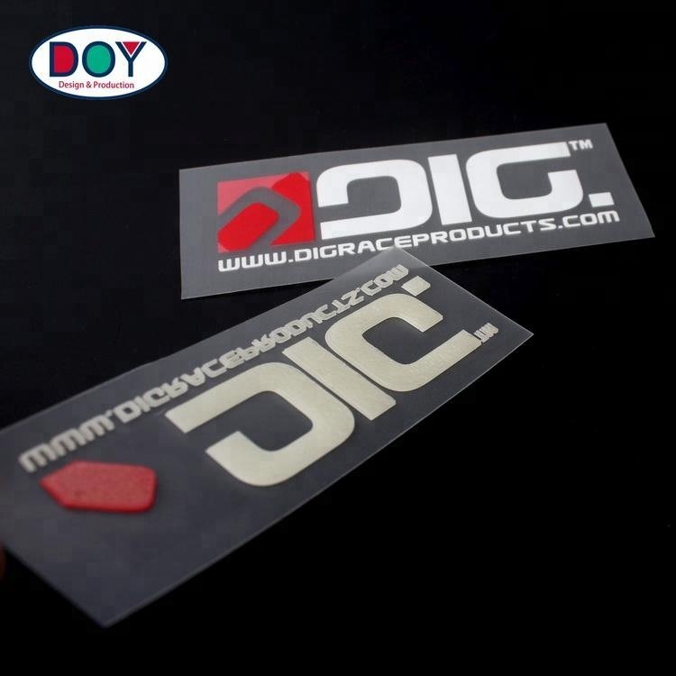 Iron on Garment Sticker Wholesale High Density Printed Custom 3D Name Logo Heat Transfers for T Shirts