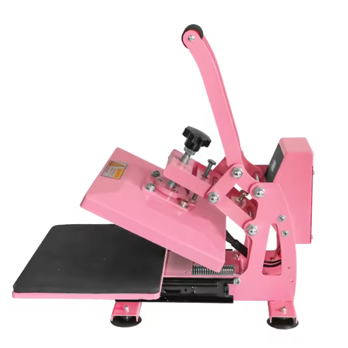 New 23*30cm Portable Small Heat Press for T-Shirt Logo Labels Transfer Printing Machine with LED Display