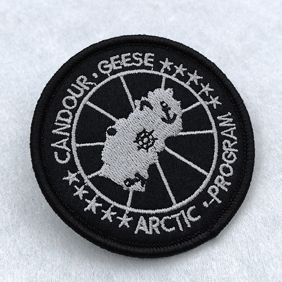 Custom LOGO Design Embroidery Patch Heat Transfer Stick to Clothing Woven Fabric Badge Iron on Caps Garment Accessories