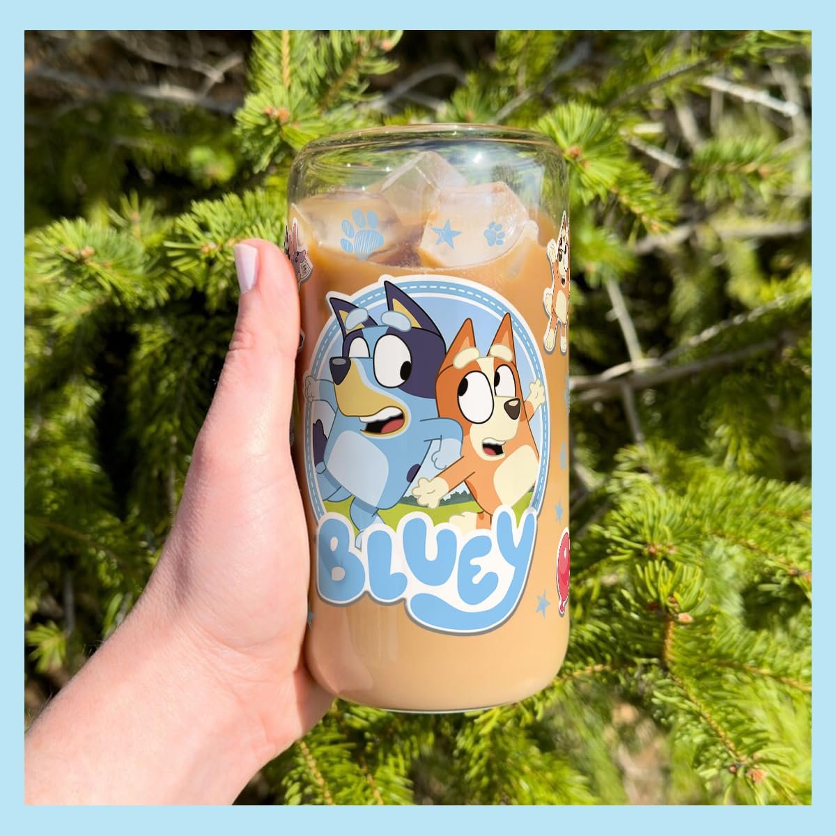 Custom Size Waterproof Cartoon Cup Wraps Decals UV DTF Transfer Printing Stickers for Tumbler Glasses PET Material Heat Transfer