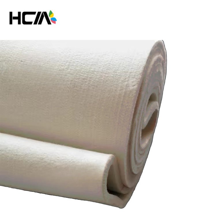 Nomex Blanket Heat Press Transfer Printing Machine Nomex Felt For Roll to Roll Hot Press Printer Blankets High Quality