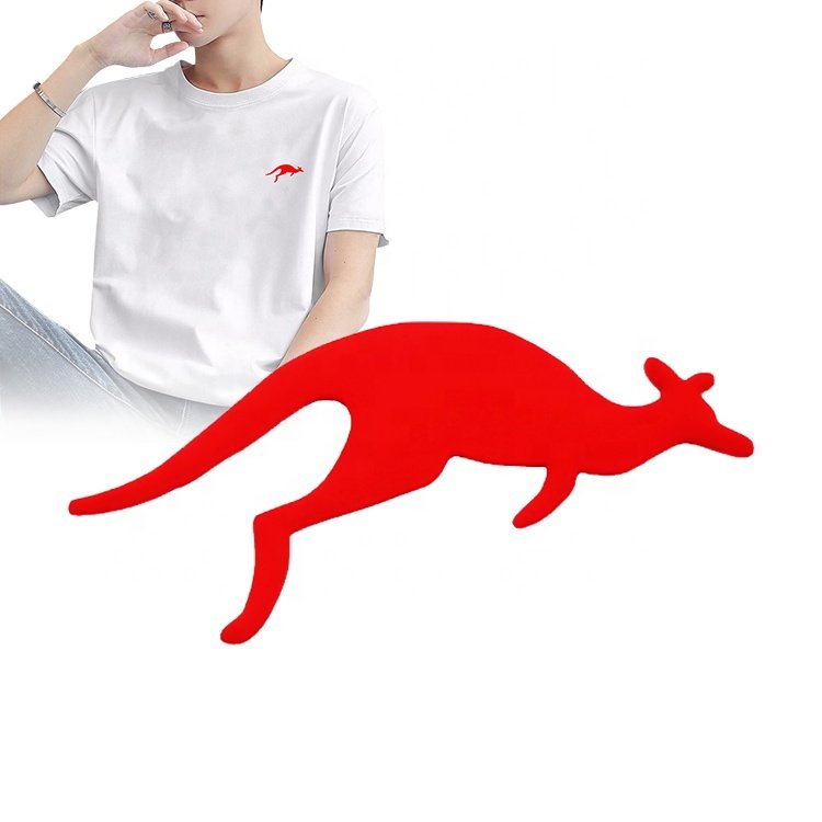 Wholesale Custom Labels Vinyl Custom High Density Rubber 3D Raised Logo Silicon Heat Transfer Printed For Garment Label