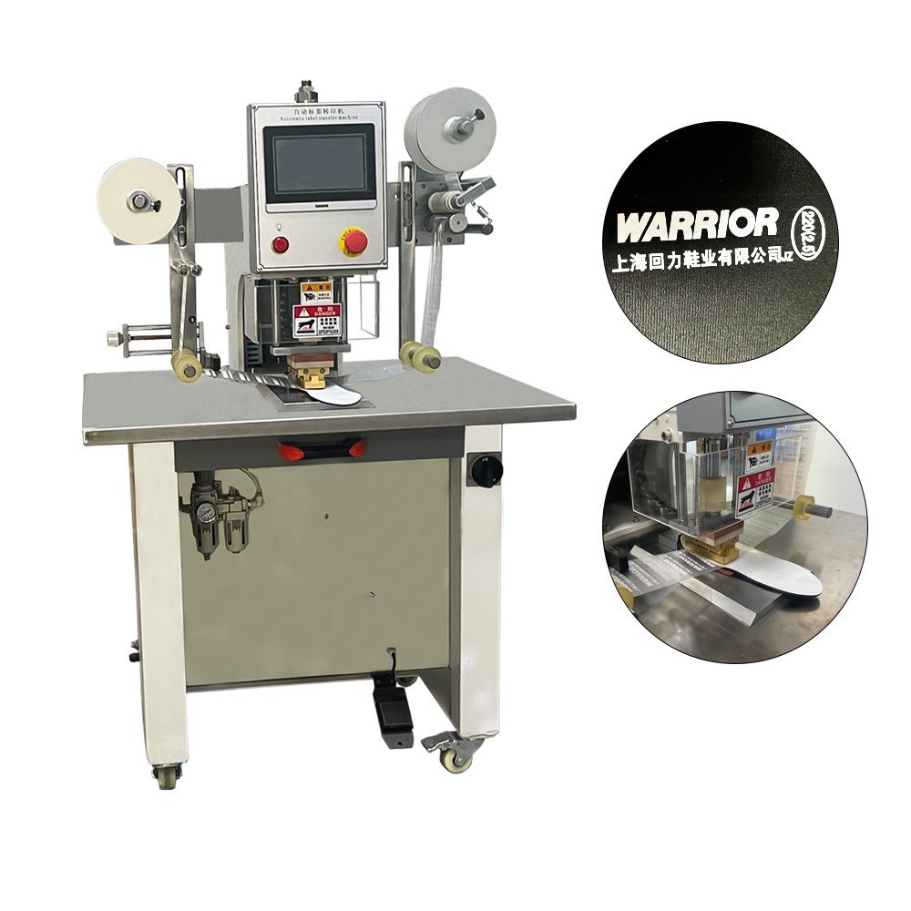 Hot Stamping Transfer Roll To Roll Tagless Label Heat Transfer Press Semi-Automatic Heat Transfer Printing Machine For Label