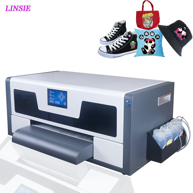 DTF printer Epson printhead printing machine I3200 XP600 Inkjet Printer 30cm 33cm 13inch with DTF OVEN
