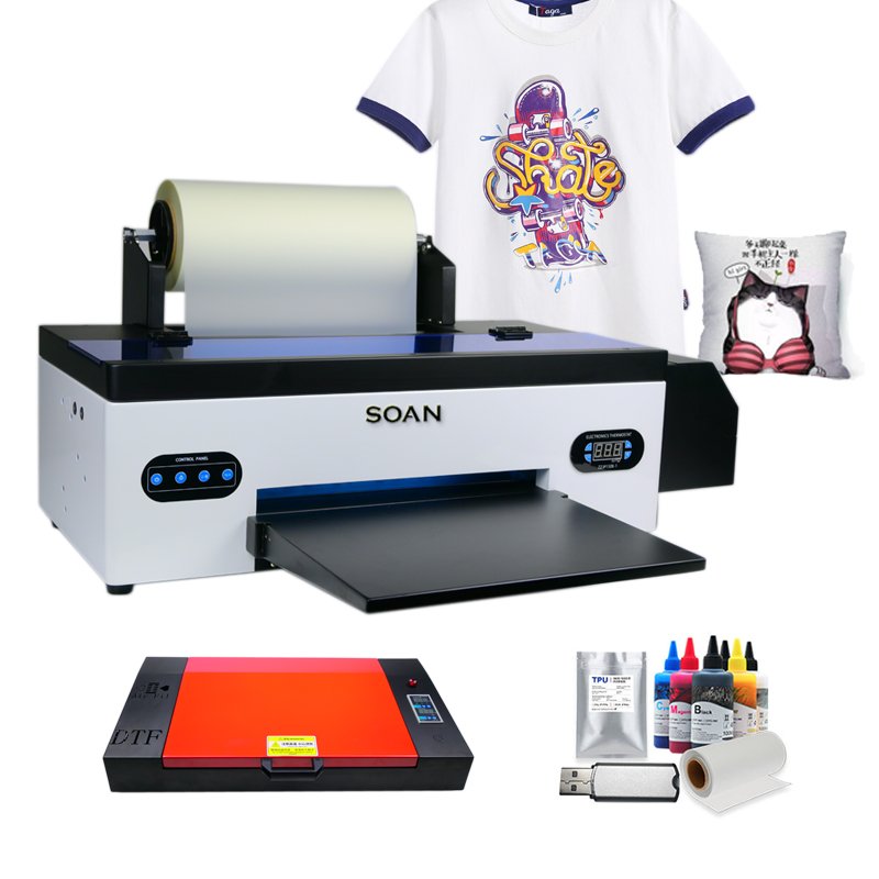 30CM DTF Roll to Roll R139 L1800 DTF Printer With Auto Cleaning DTF A3 Roll Printer