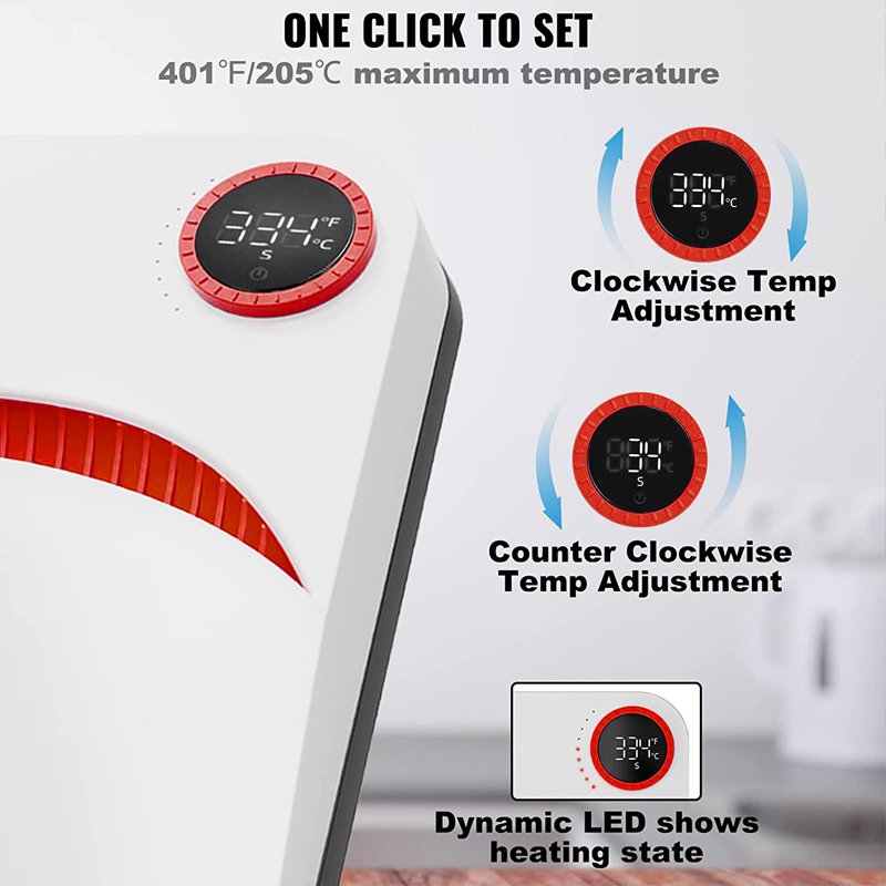 Freesub sublimation machine portable 12 X 10 heat press machine small size hobby T-shirt printing machine