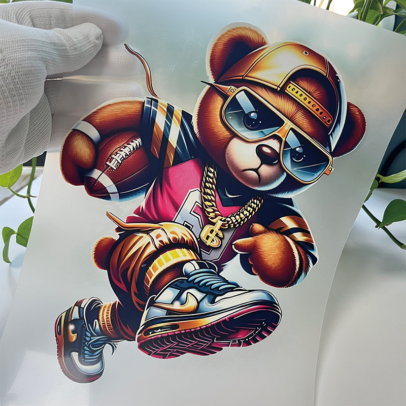 Custom hot-selling Transfer Printing Heat Press Sticker Iron On Transfers Plastisol Heat Transfer Printing For Garment