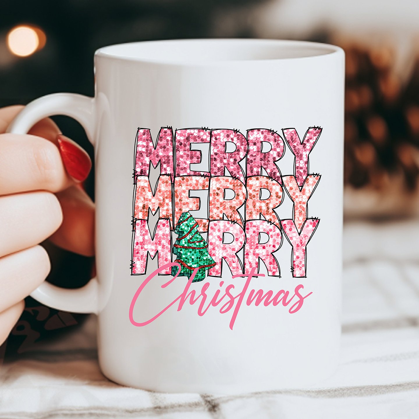 Glitter Dtf transfers Merry Christmas Custom Designs Heat transfer Plastisol Screen Print Ready To Press printing Stickers