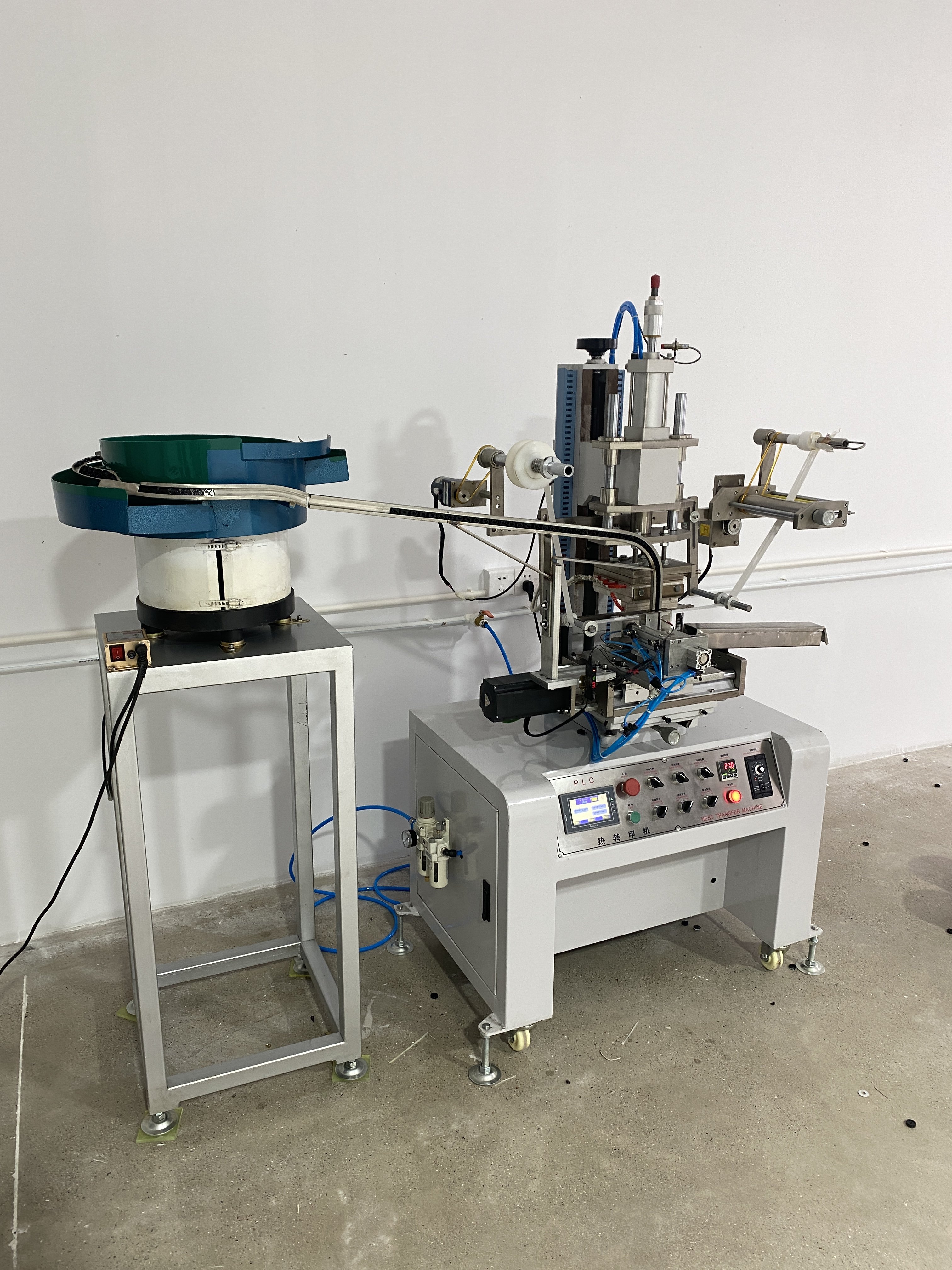 automatic hot stamping machine with feeding system for number wheel combination padlock gilding press machine for number wheel