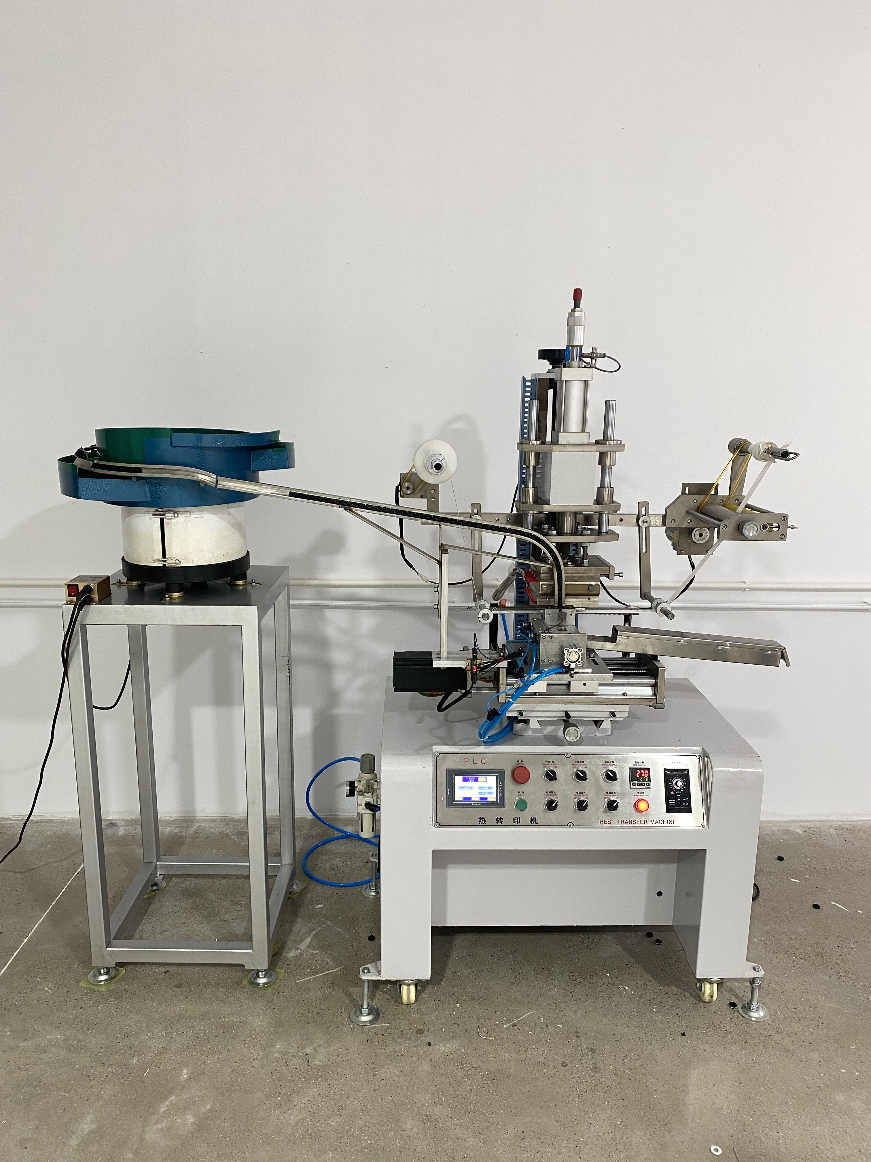 automatic hot stamping machine with feeding system for number wheel combination padlock gilding press machine for number wheel