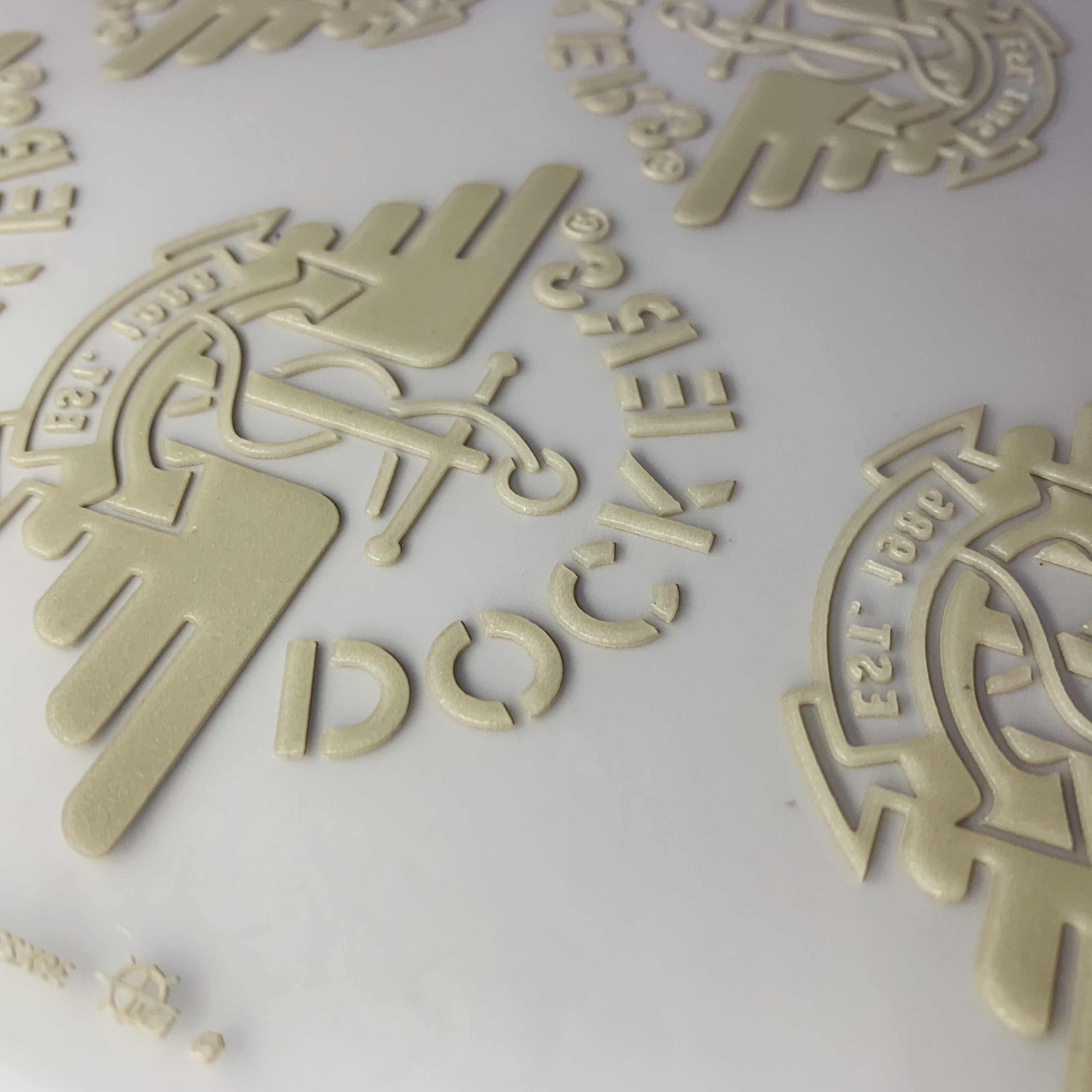 Wholesale 3d silicone heat transfer printing iron on transfer for clothes