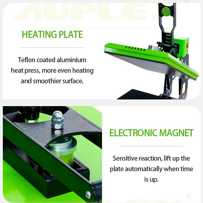 2023 new wholesale fujian yiwu auplex automatic heat press sublimation machine for T-shirt
