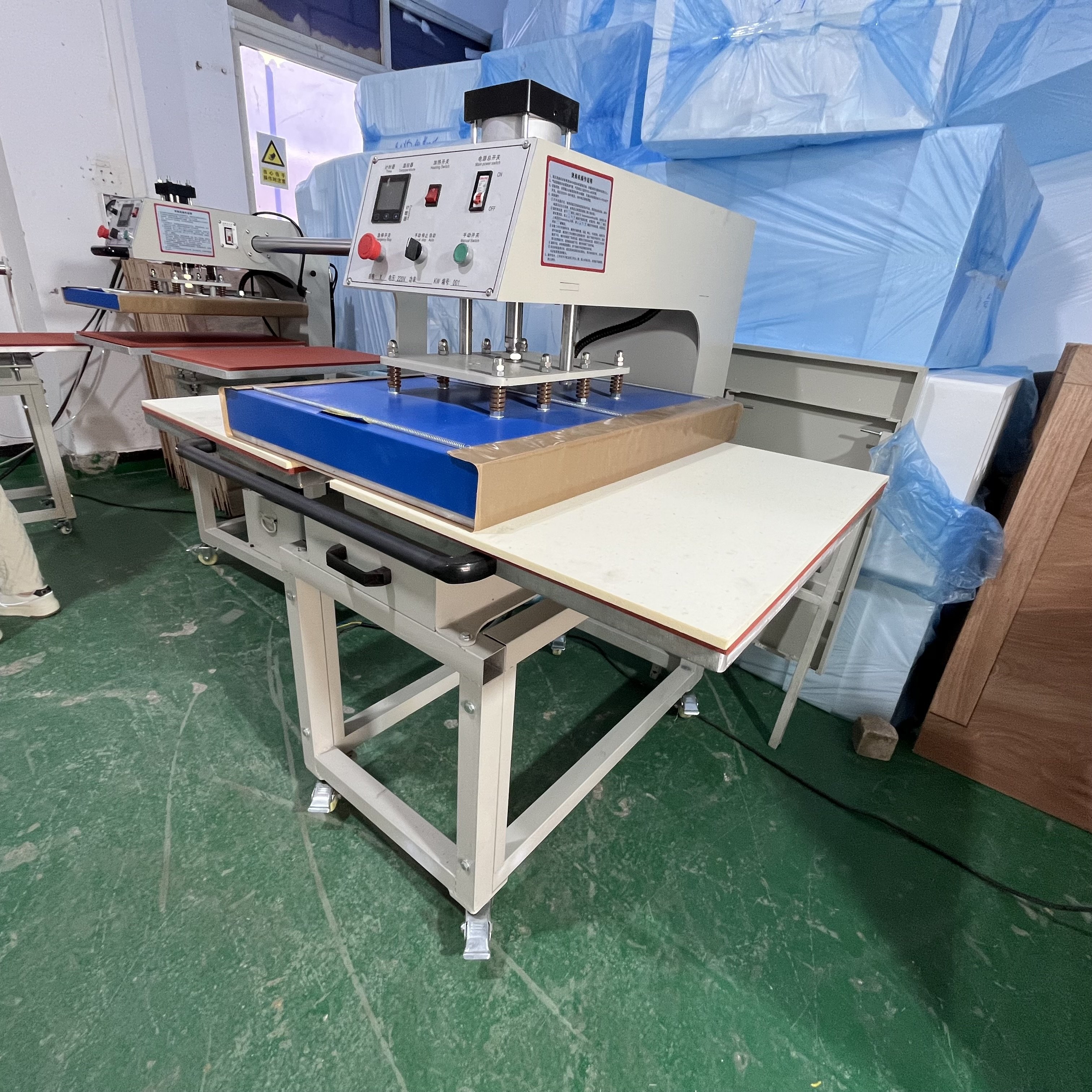 Intelligent Big Size Pneumatic Dual Worktable Heat Press Transfer Machine Heat Press Machine