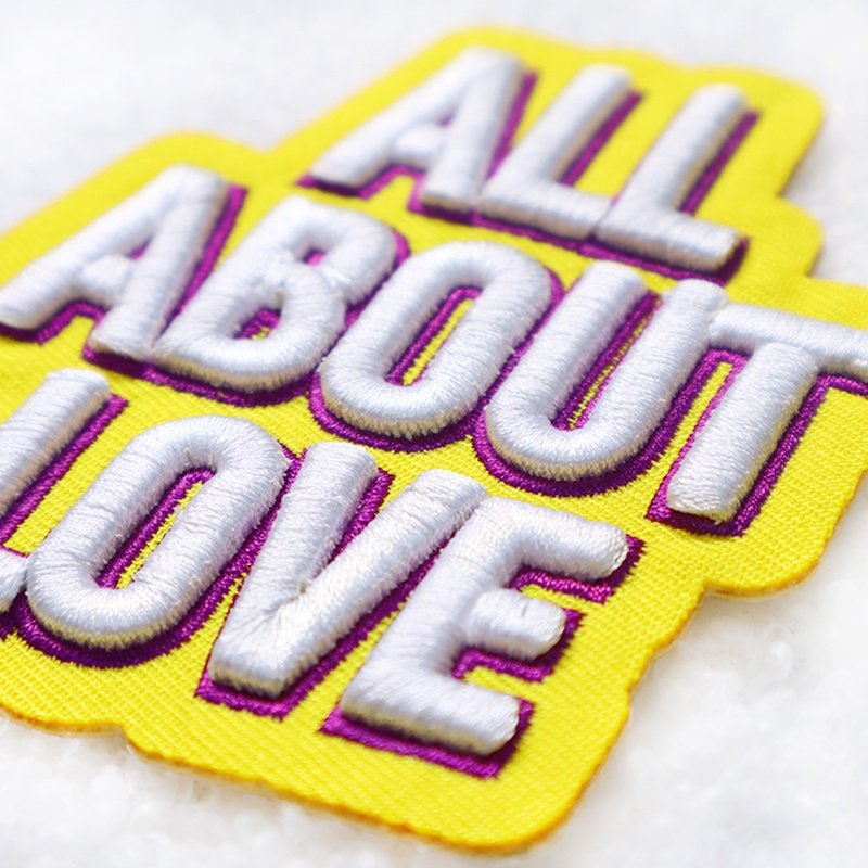Custom Heat Transfer 3d Logo Clothing Patches Puff Name Iron On Letter 3d Embroidery Patch