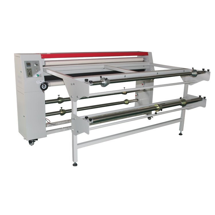 INQI hot sale low costs roll to roll ribbon heat transfer printing machine