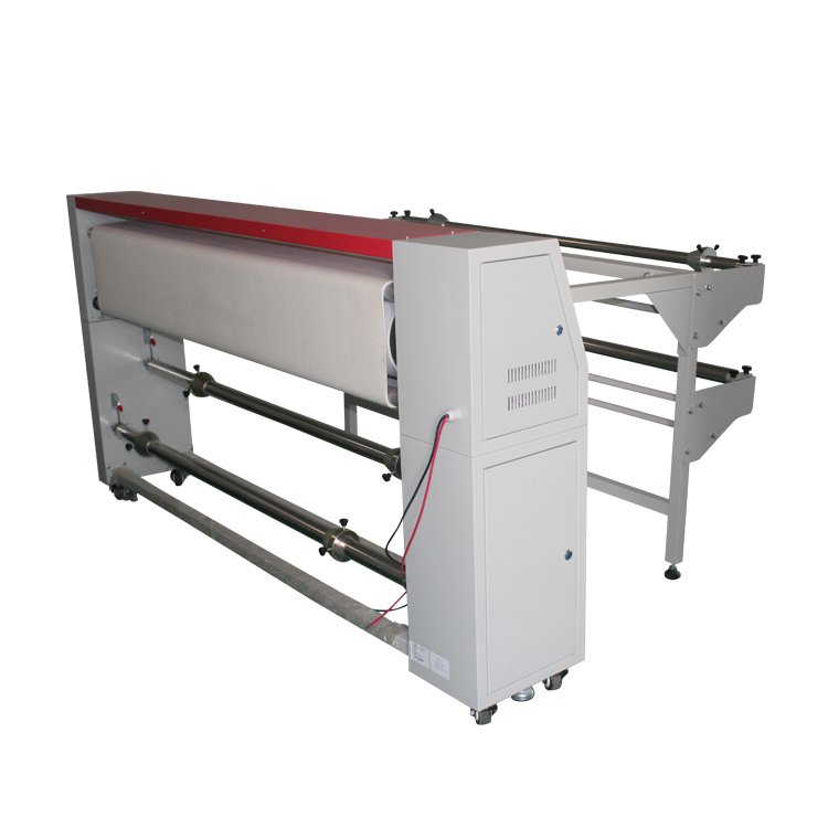 INQI hot sale low costs roll to roll ribbon heat transfer printing machine