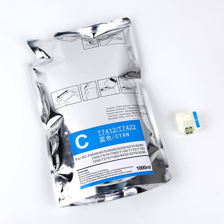 1Litre Heat Transfer Dye Sublimation Printing Ink For Epson F 7270 6270 9270 6000 6200 7000 7200 9200 Printer