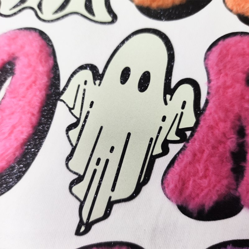 EYD Halloween Costume Embroidery Patches Iron On Logo Patches For Heat Transfer Customized T-Shirt Printing