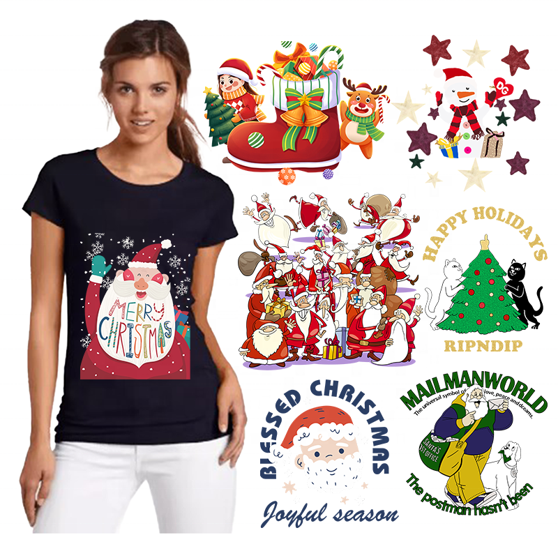 Wholesale Screen Iron On Printable Plastisol Designs Press Sticker Logo Transfer Printing For T-Shirts