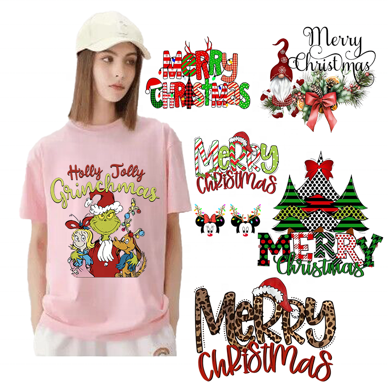 Wholesale Screen Iron On Printable Plastisol Designs Press Sticker Logo Transfer Printing For T-Shirts