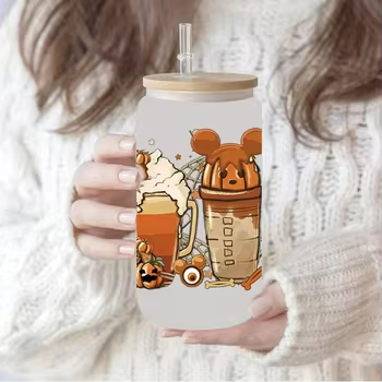 Factory Wholesale Custom UV DTF Water Transfer Printing Waterproof and Washable for Cup
