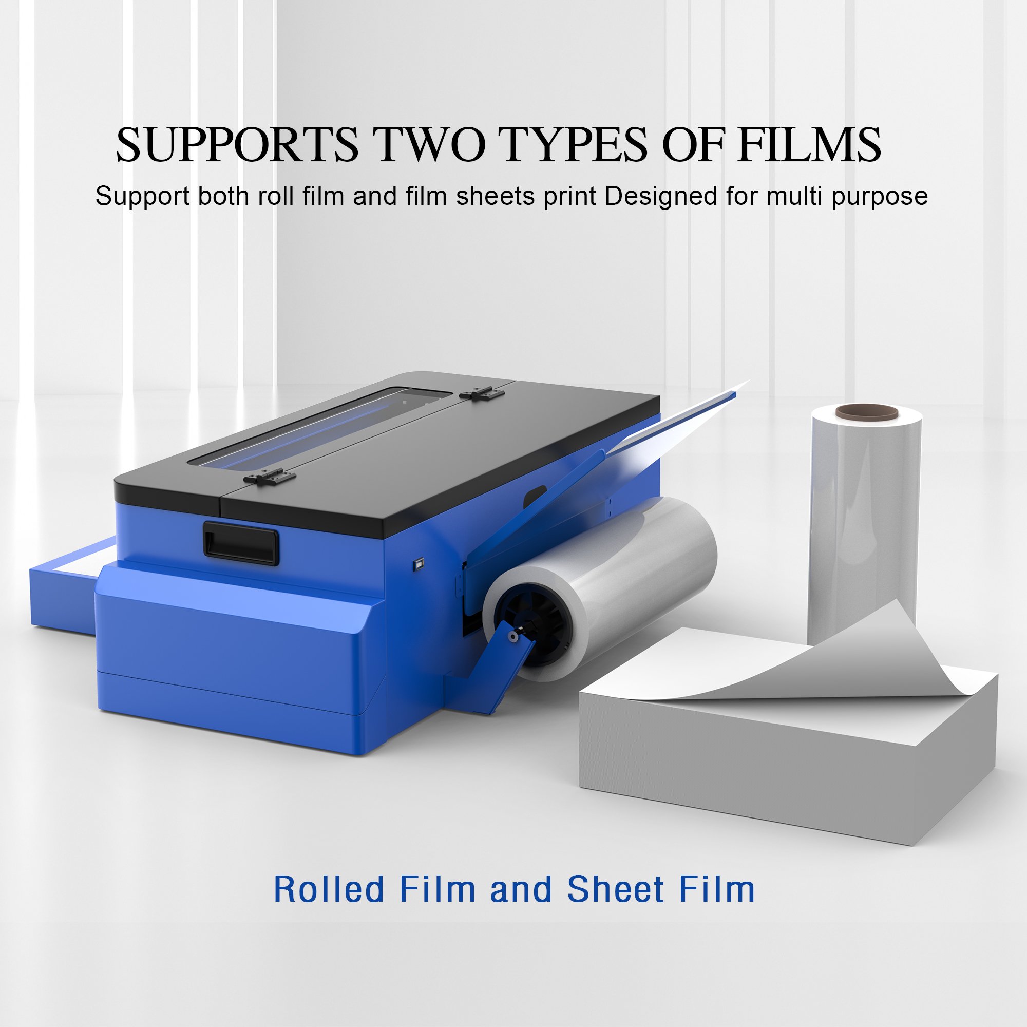 New A3 l1800 dtf printer flatbed printer dtf printer t-shirt printing machine heat transfer with free software