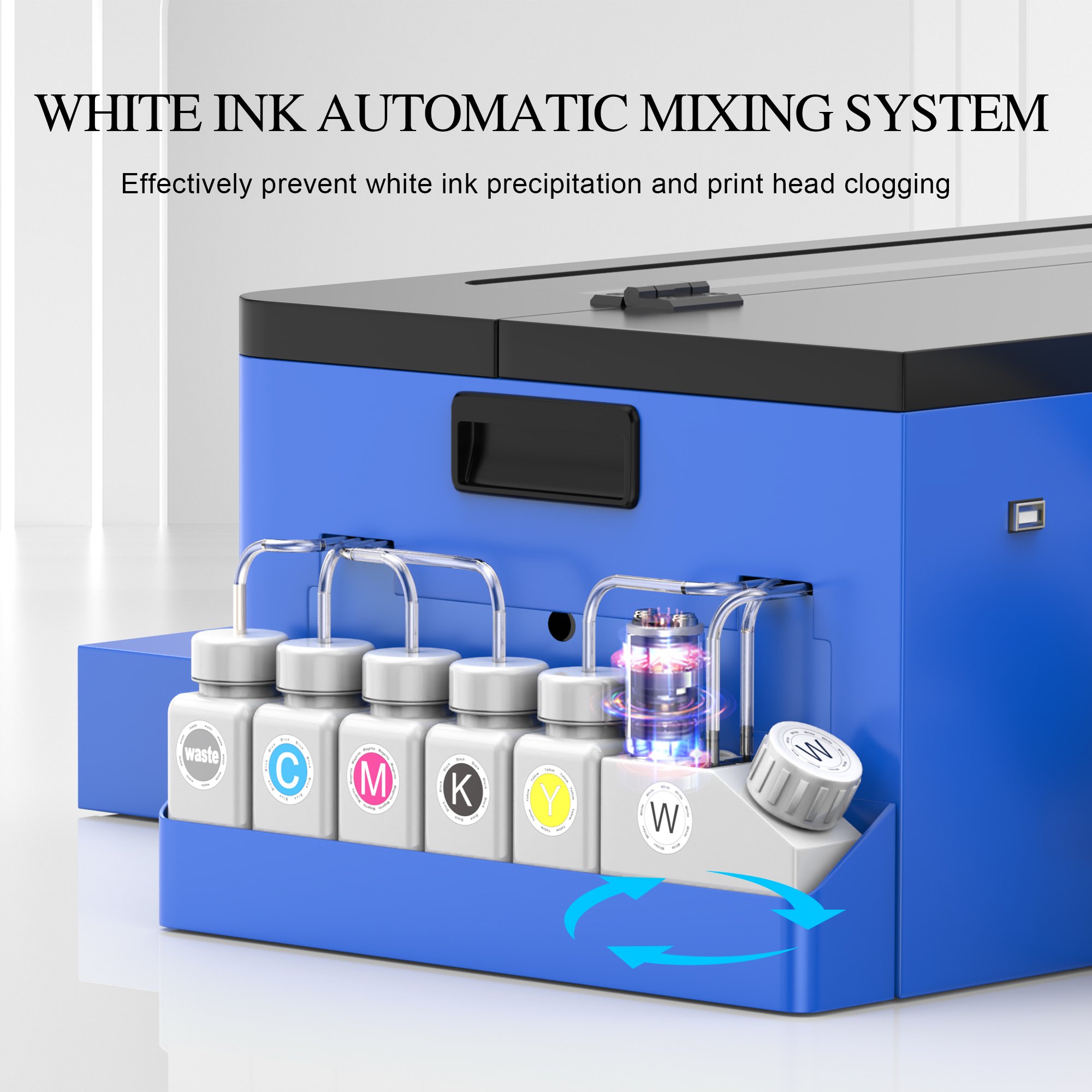New A3 l1800 dtf printer flatbed printer dtf printer t-shirt printing machine heat transfer with free software