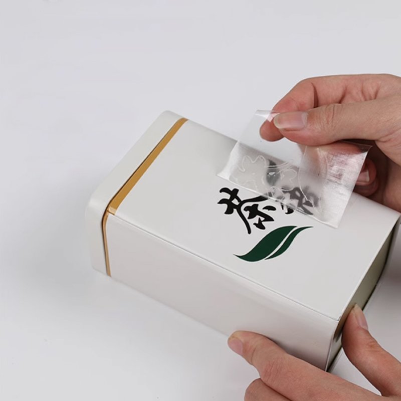 Customized Separation Label Logo Trademark Culture Sticker Sense Pressure Label Uv Crystal Transfer Sticker Color Printing
